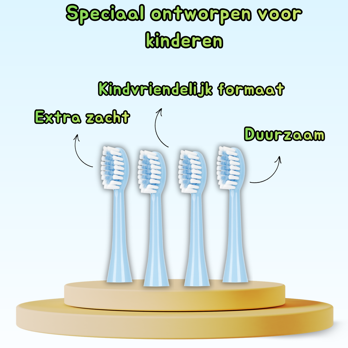 Opzetborstel (4x)