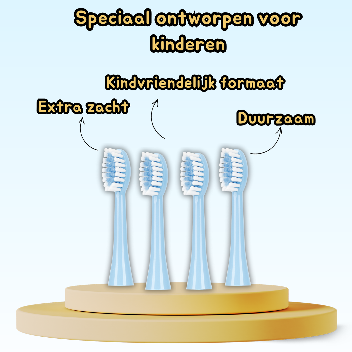 Opzetborstel (4x)