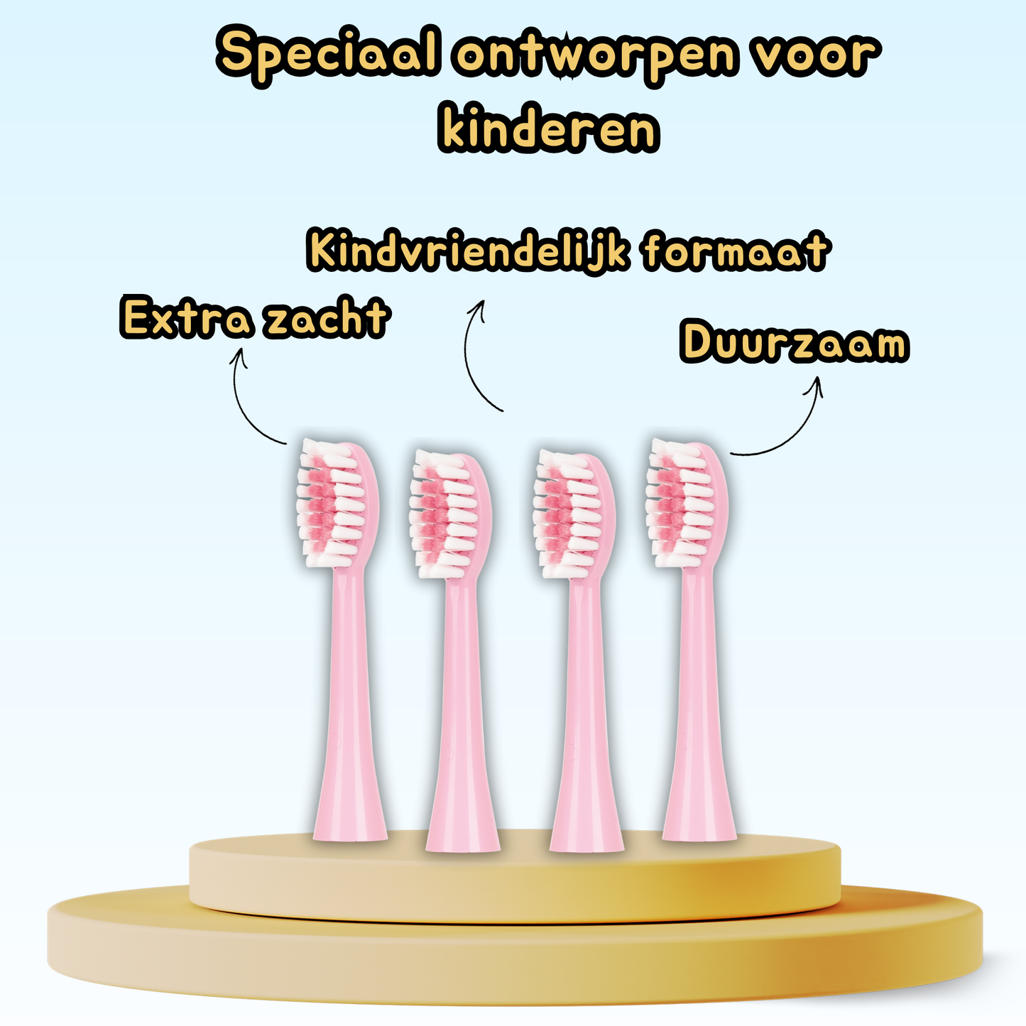 Opzetborstel (4x)